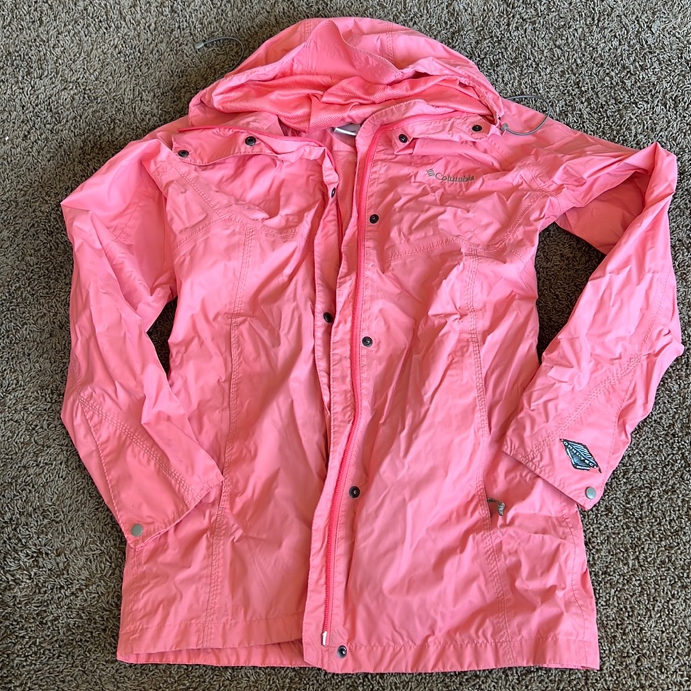 Columbia rain jacket